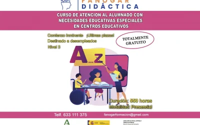 Atención al alumnado con necesidades educativas especiales (ACNEE): formación especializada y gratuita en Jaén